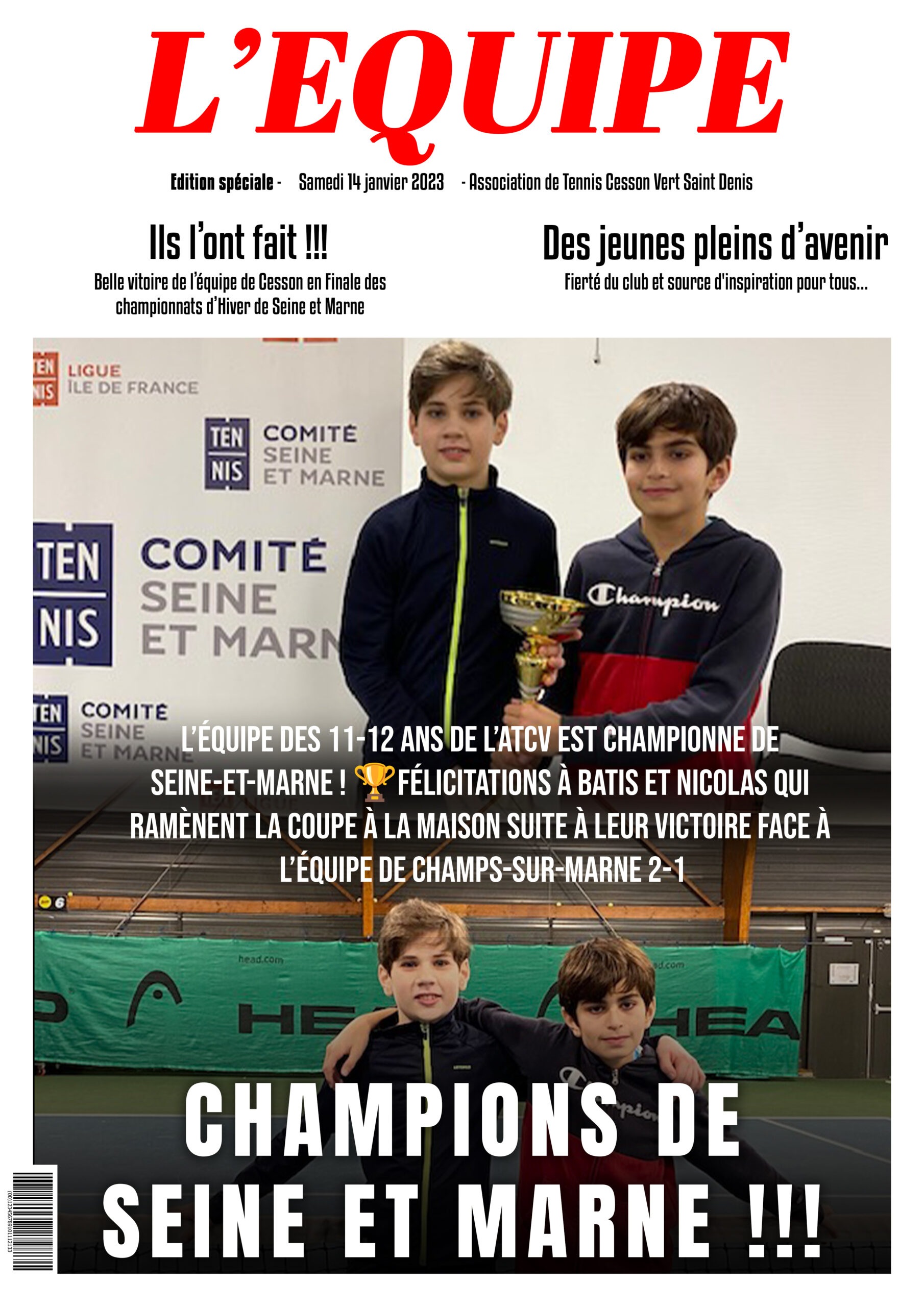 Champion de seine et Marne